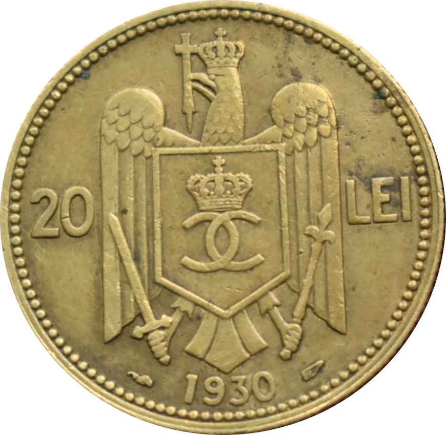 Rumunsko 20 Lei 1930 