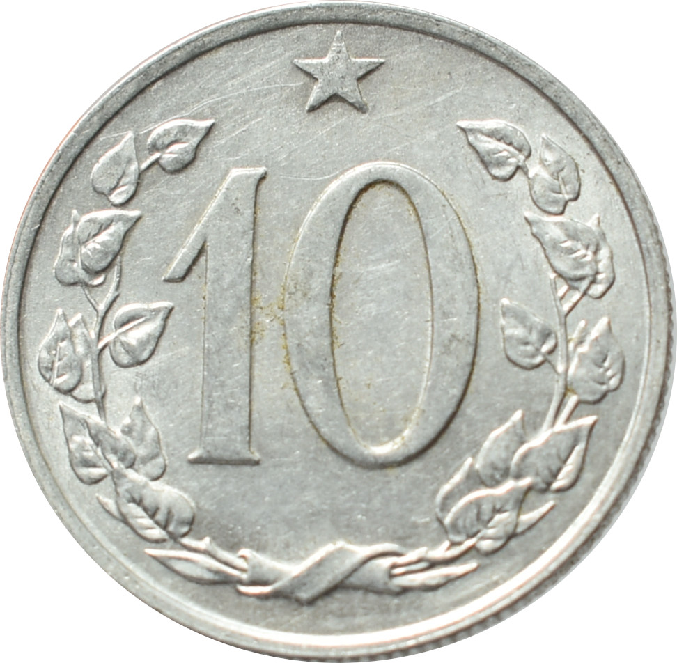 ČSSR 10 Halier 1970