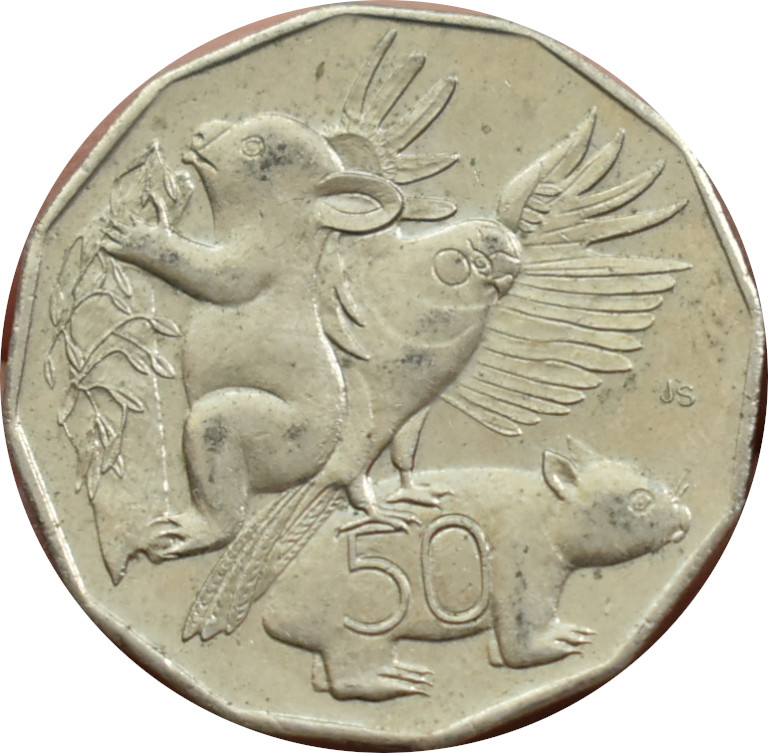 Austrália 50 Cents 2004