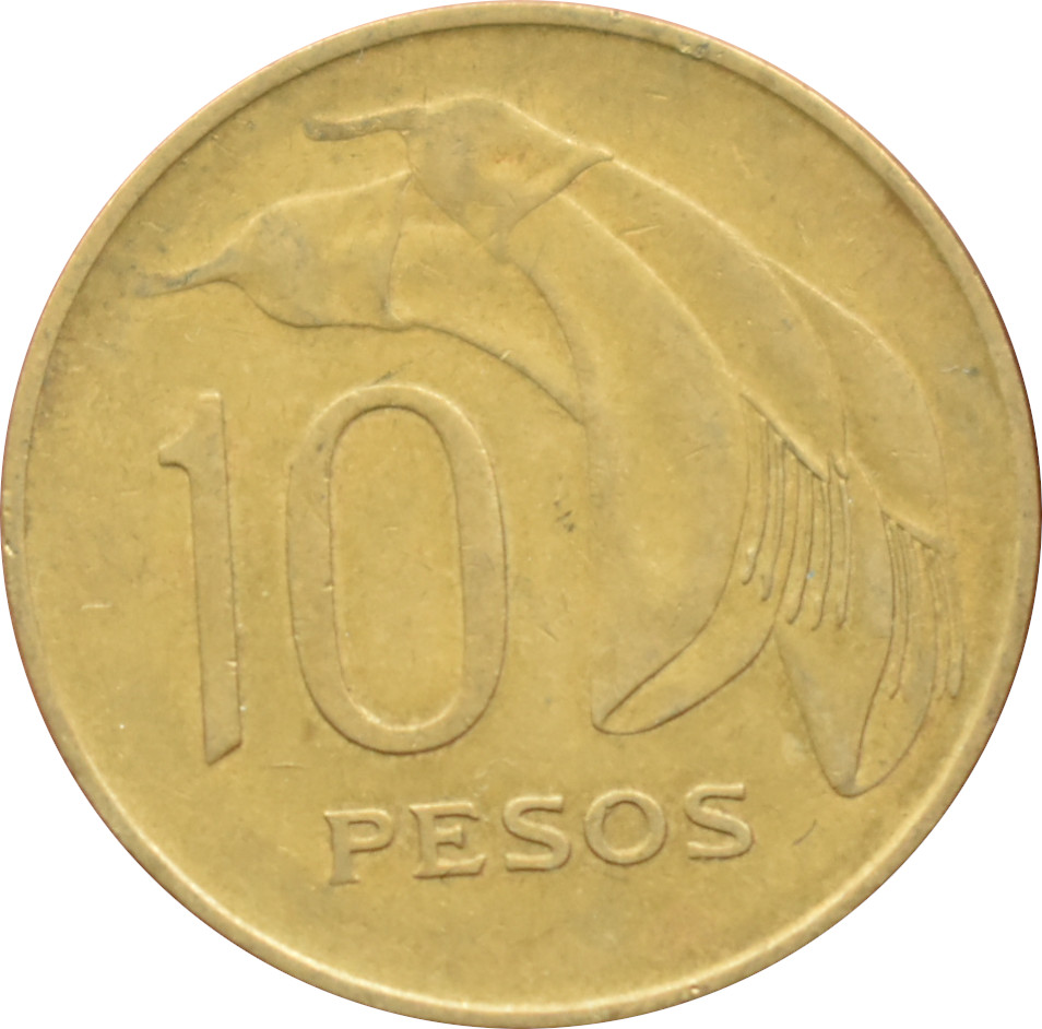 Uruguaj 10 Pesos 1968