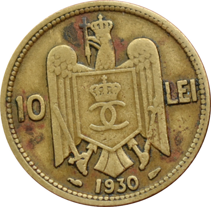 Rumunsko 10 Lei 1930