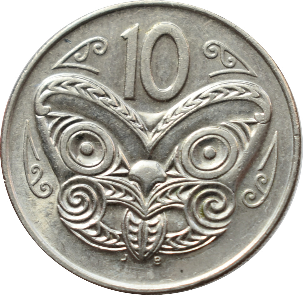 Nový Zéland 10 Cents 1989