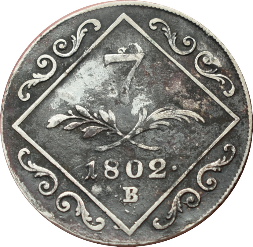 František I. 7 Kreutzer 1802 B