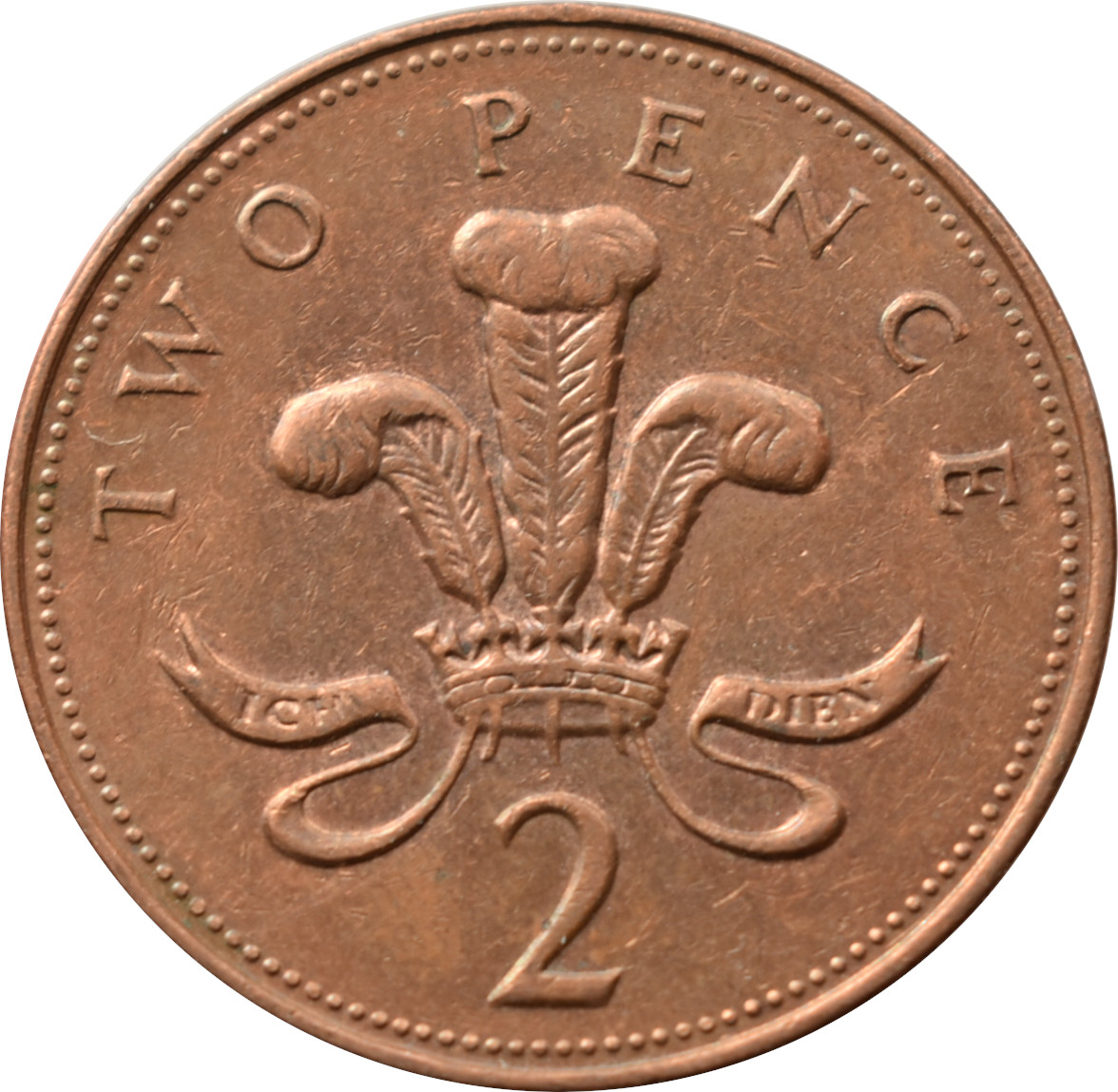 Anglicko 2 Pence 2000