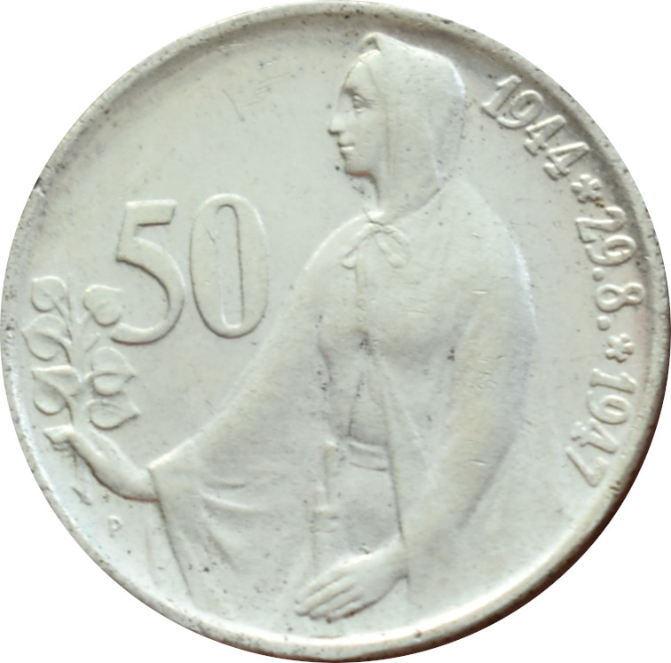 ČSR 50 Kčs 1947