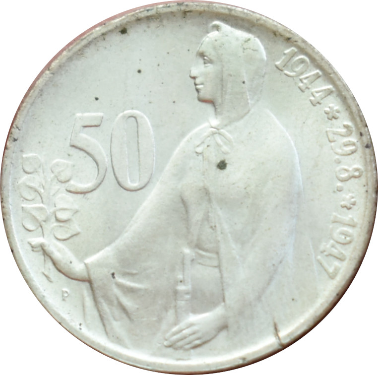 ČSR 50 Kčs 1947