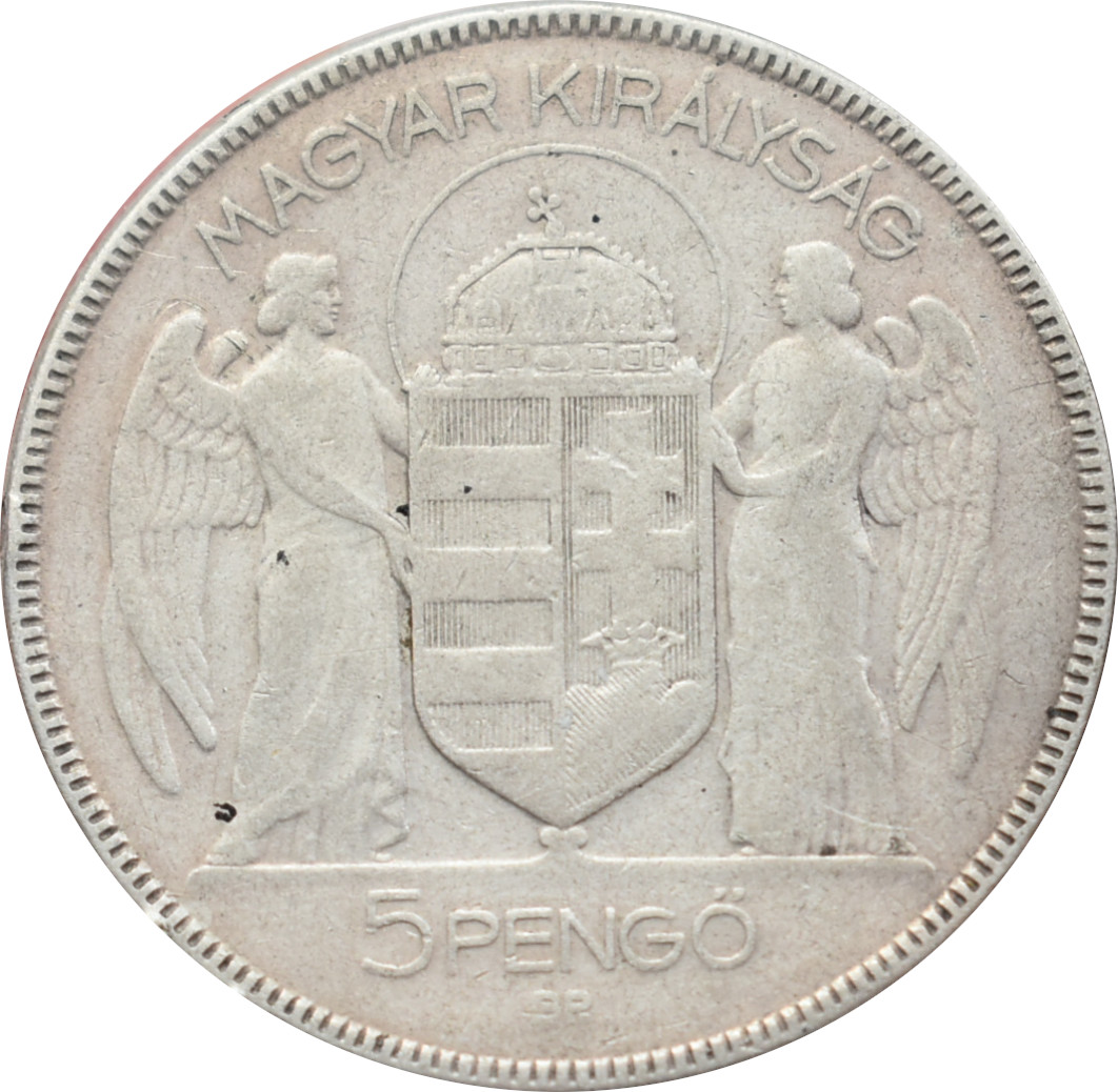 Maďarsko 5 Pengő 1930 BP.