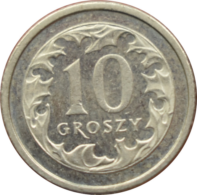 Poľsko 10 Groszy 2007