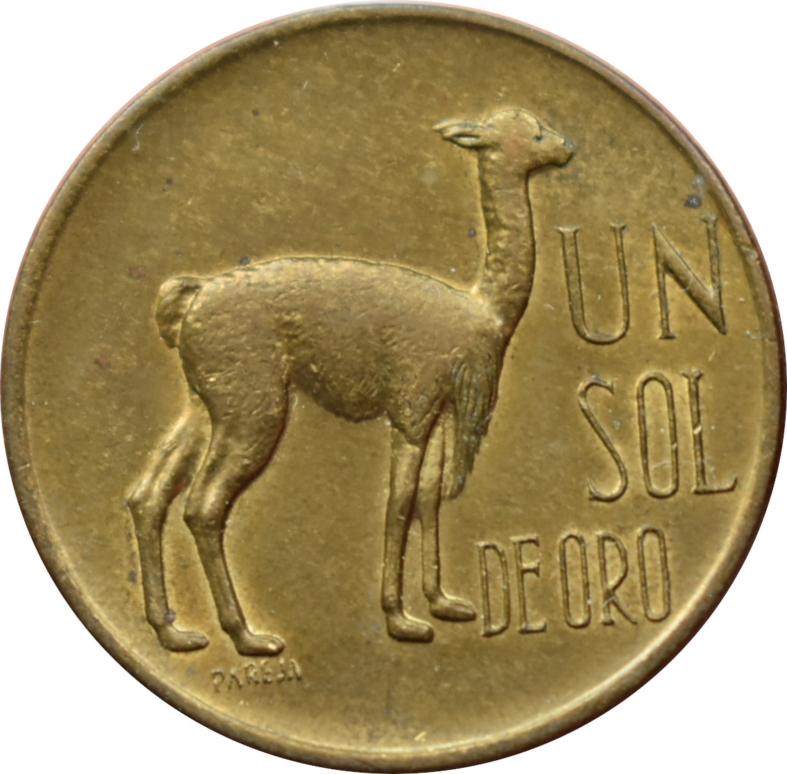 Peru 1 Sol de Oro 1971