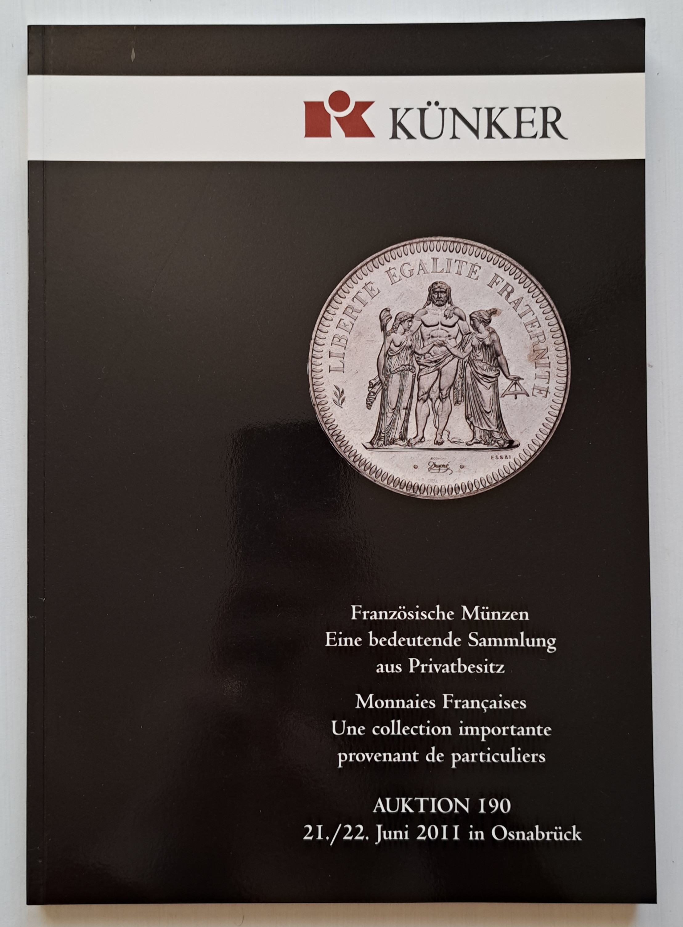 Aukčný katalóg Künker č.190