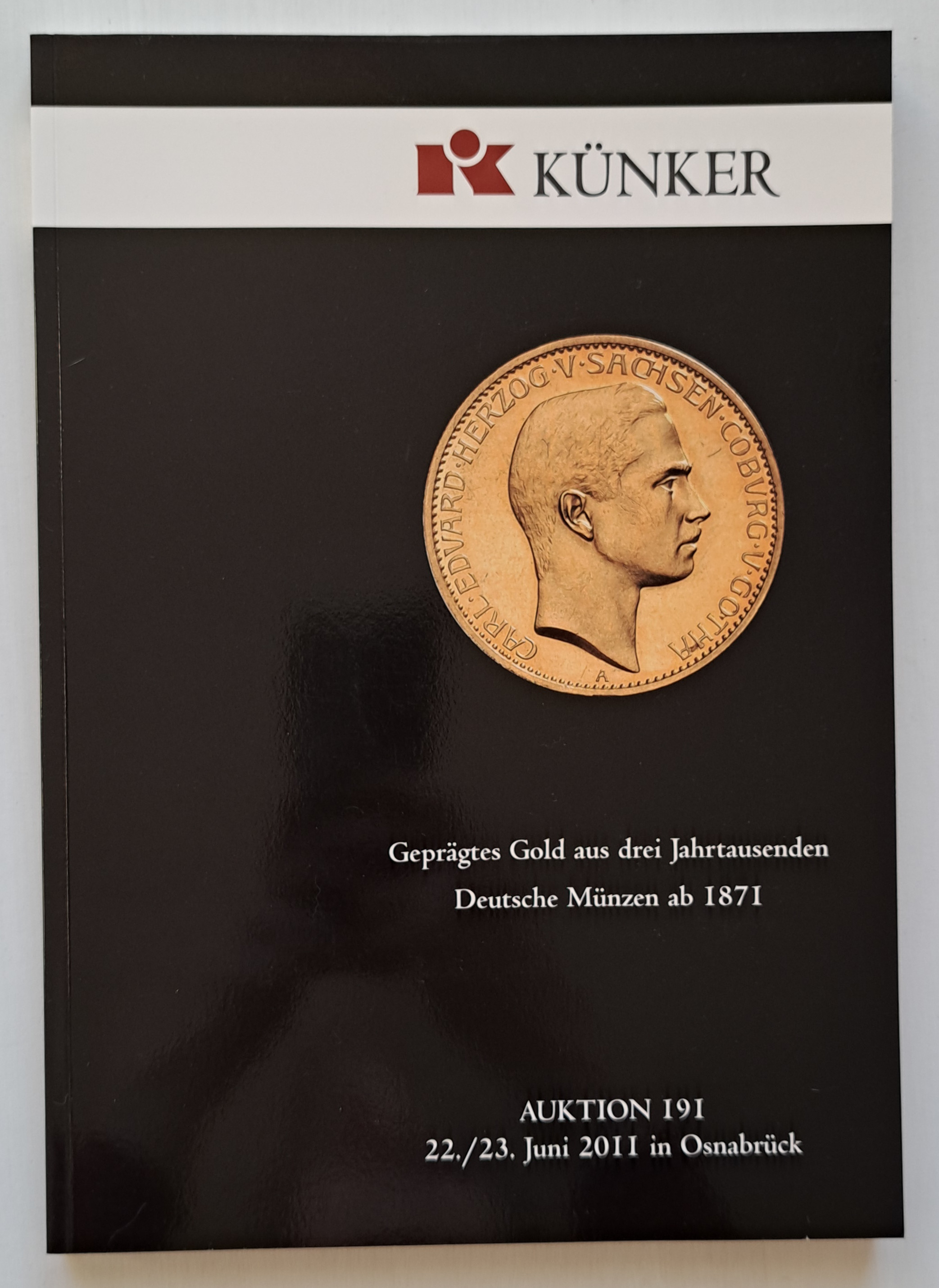 Aukčný katalóg Künker č.191