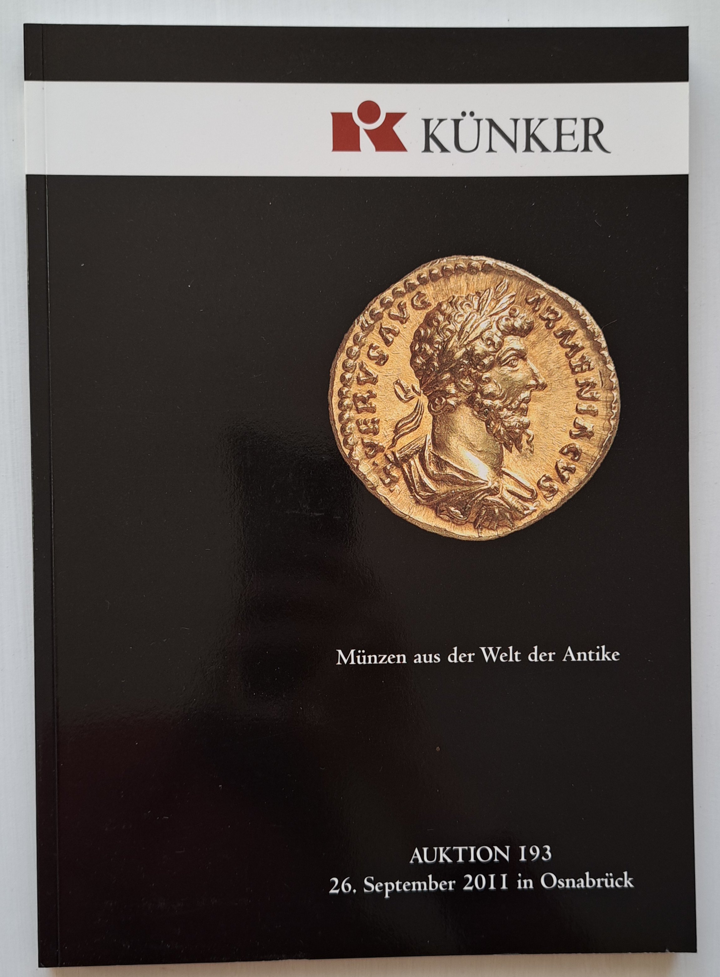 Aukčný katalóg Künker č.193