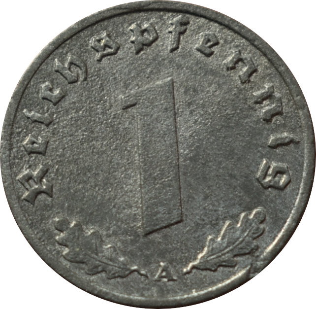 Nemecko - Tretia ríša 1 Reichspfennig 1941 A