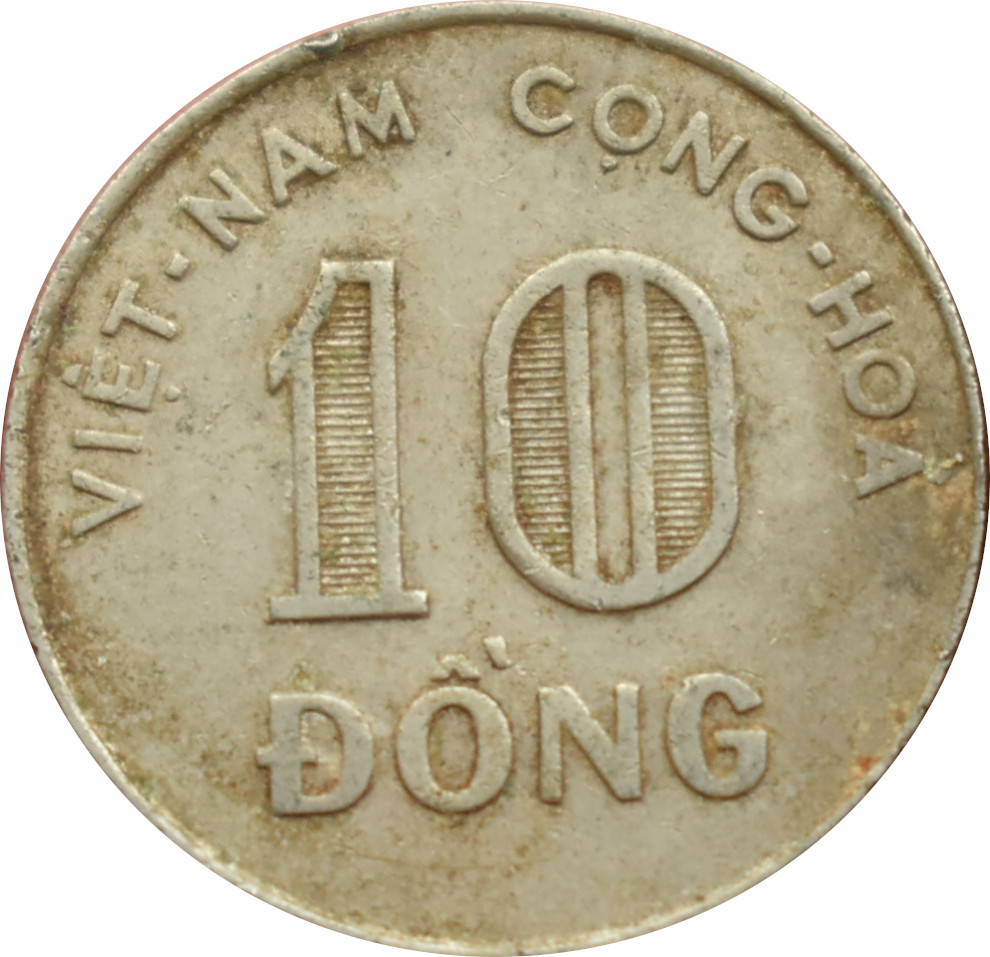 Južný Vietnam 10 Dong 1968