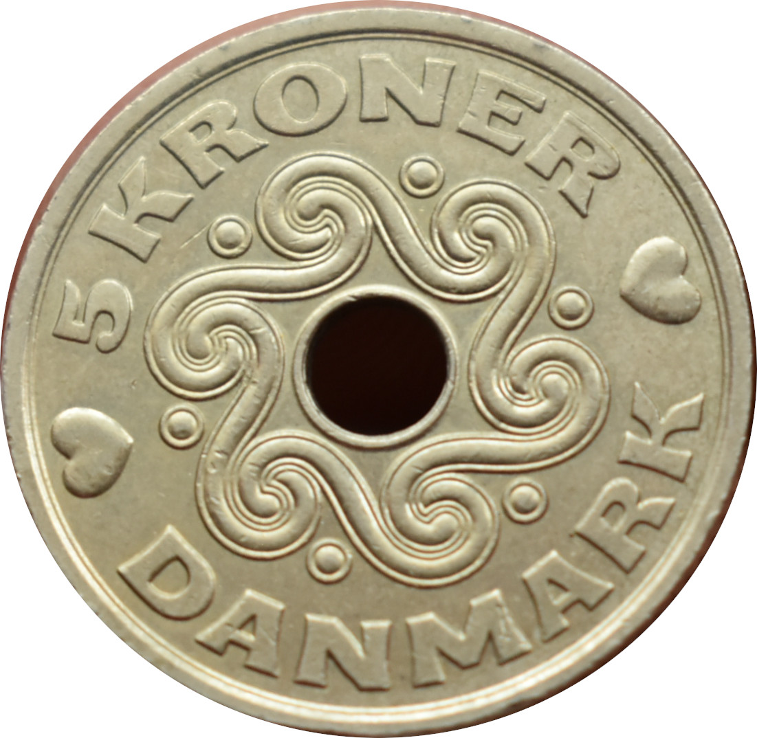 Dánsko 5 Kroner 2001