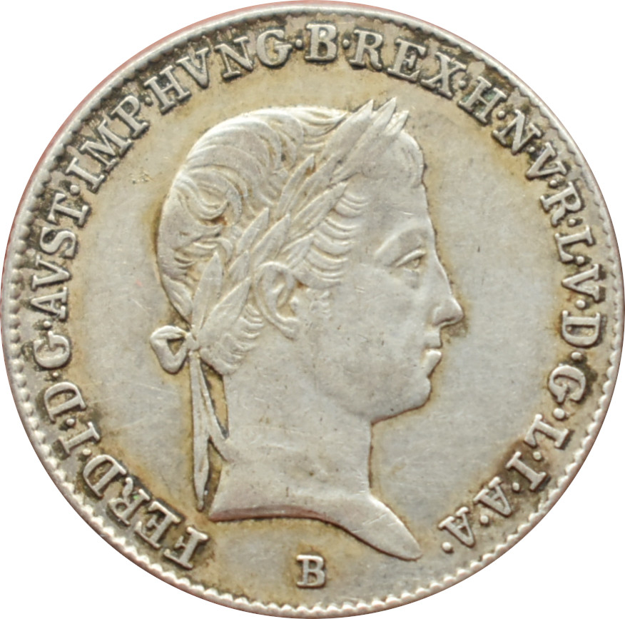 Ferdinand V. 10 Kreutzer 1847 B