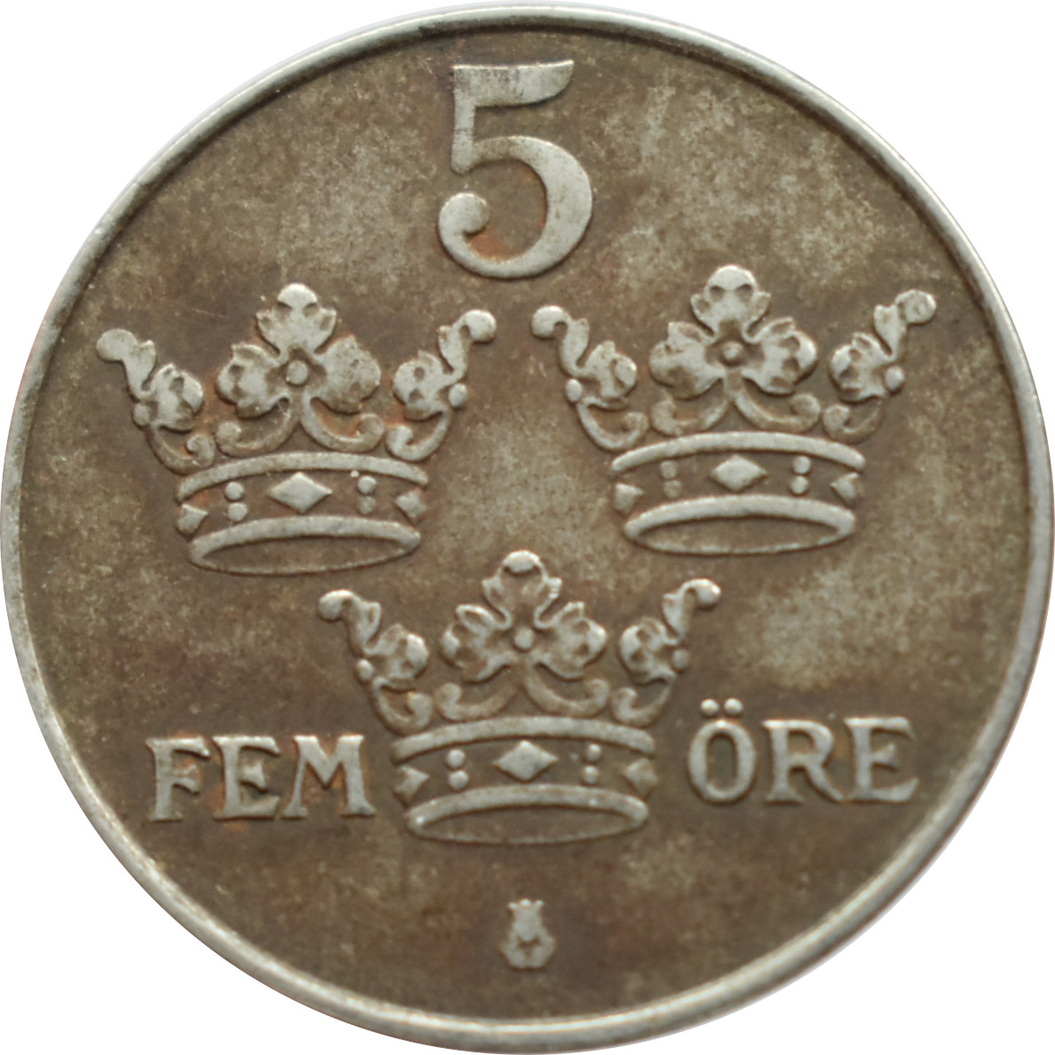 Švédsko 5 Ore 1949
