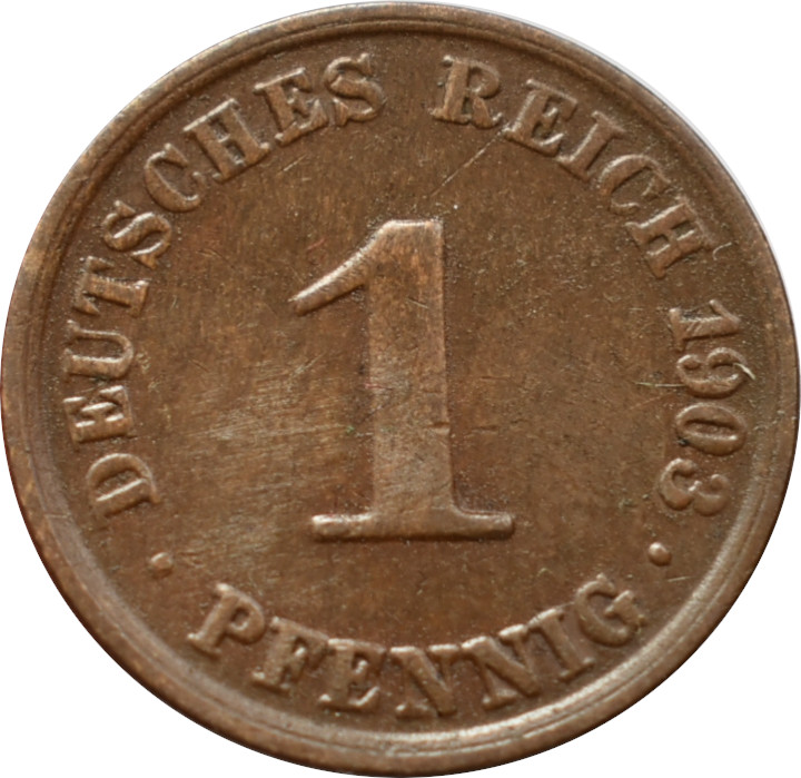 Nemecko - Nemecká ríša 1 Pfennig 1903 A