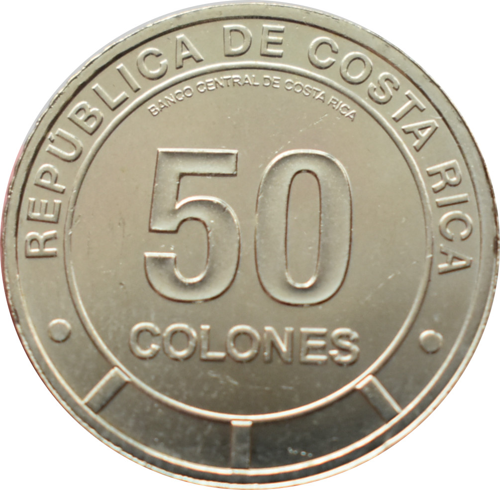 Kostarika 50 Colones 2023