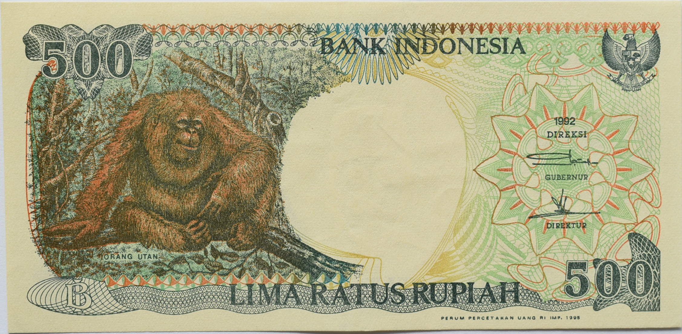 Indonézia 500 Rupiah 1995