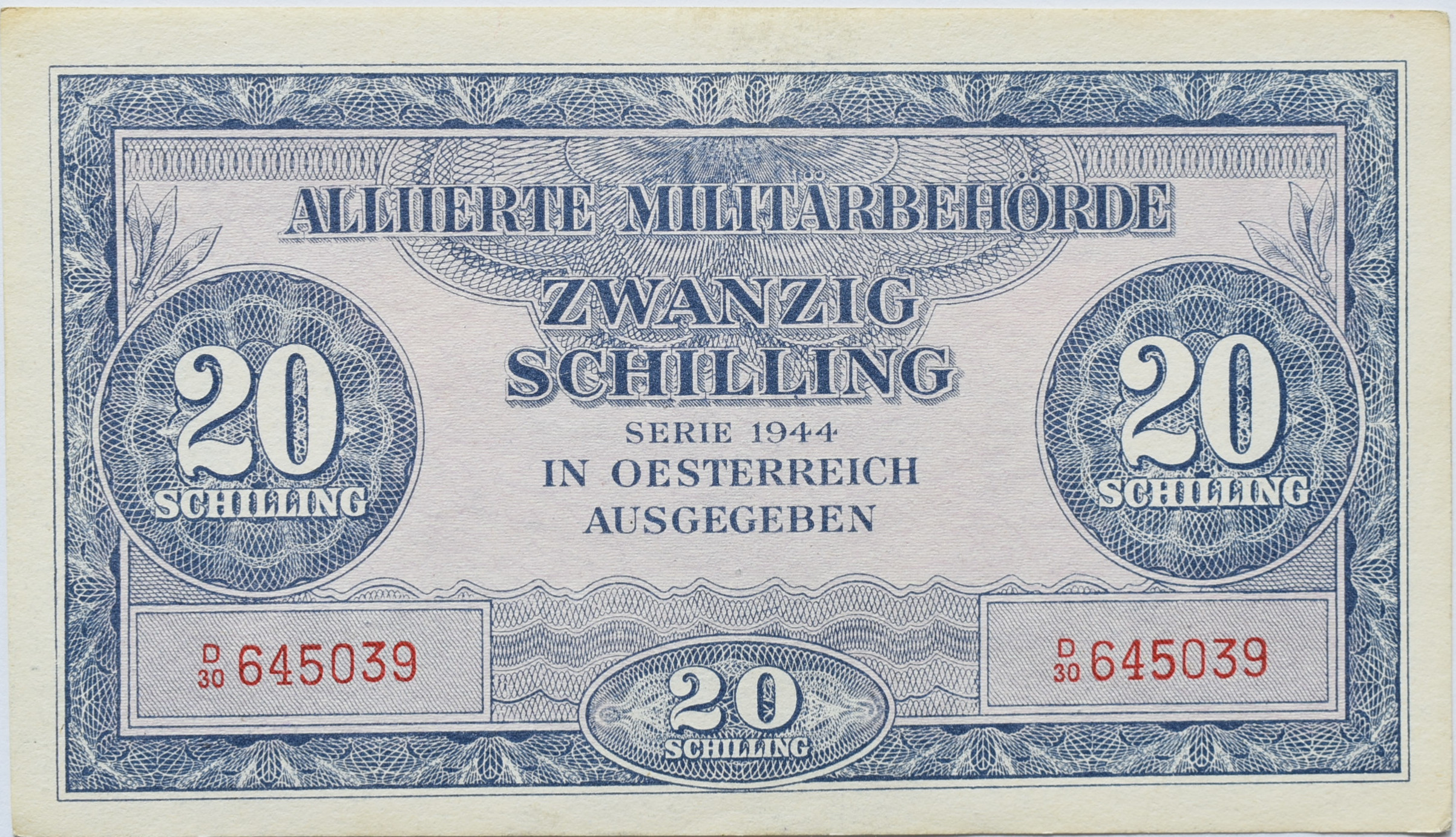 Rakúsko 20 Schilling 1944