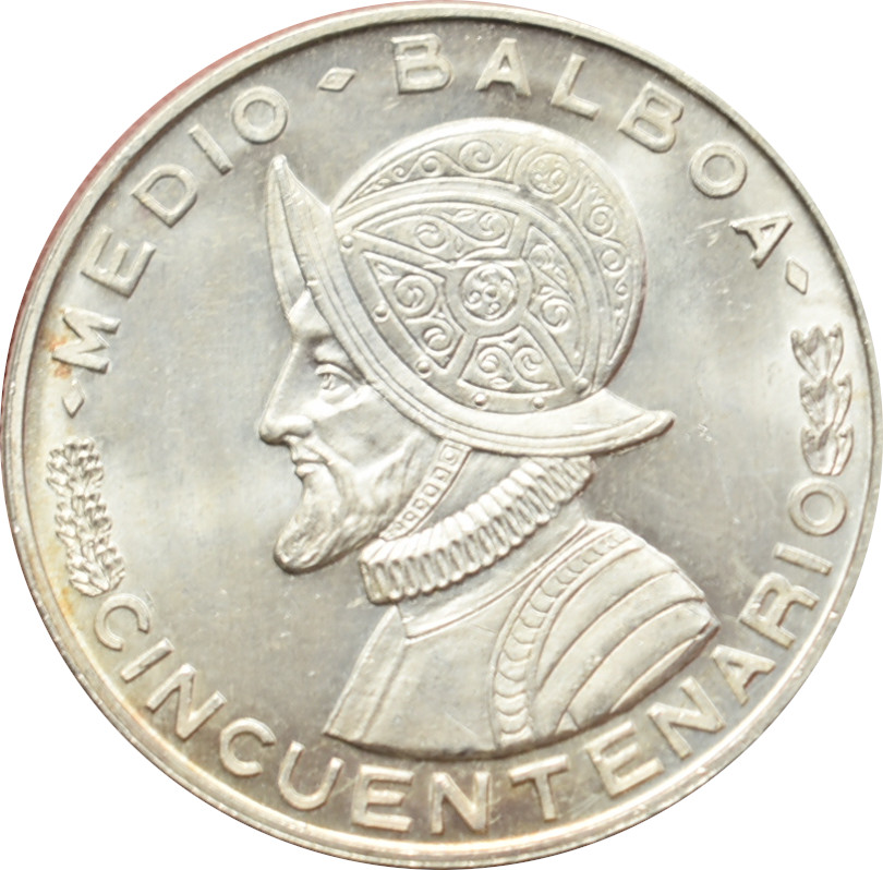 Panama 1/2 Balboa 1953