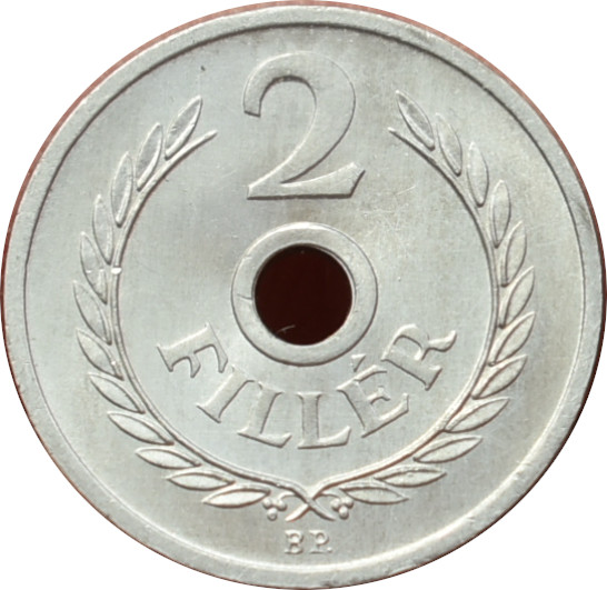 Maďarsko 2 Fillér 1975 B.P.
