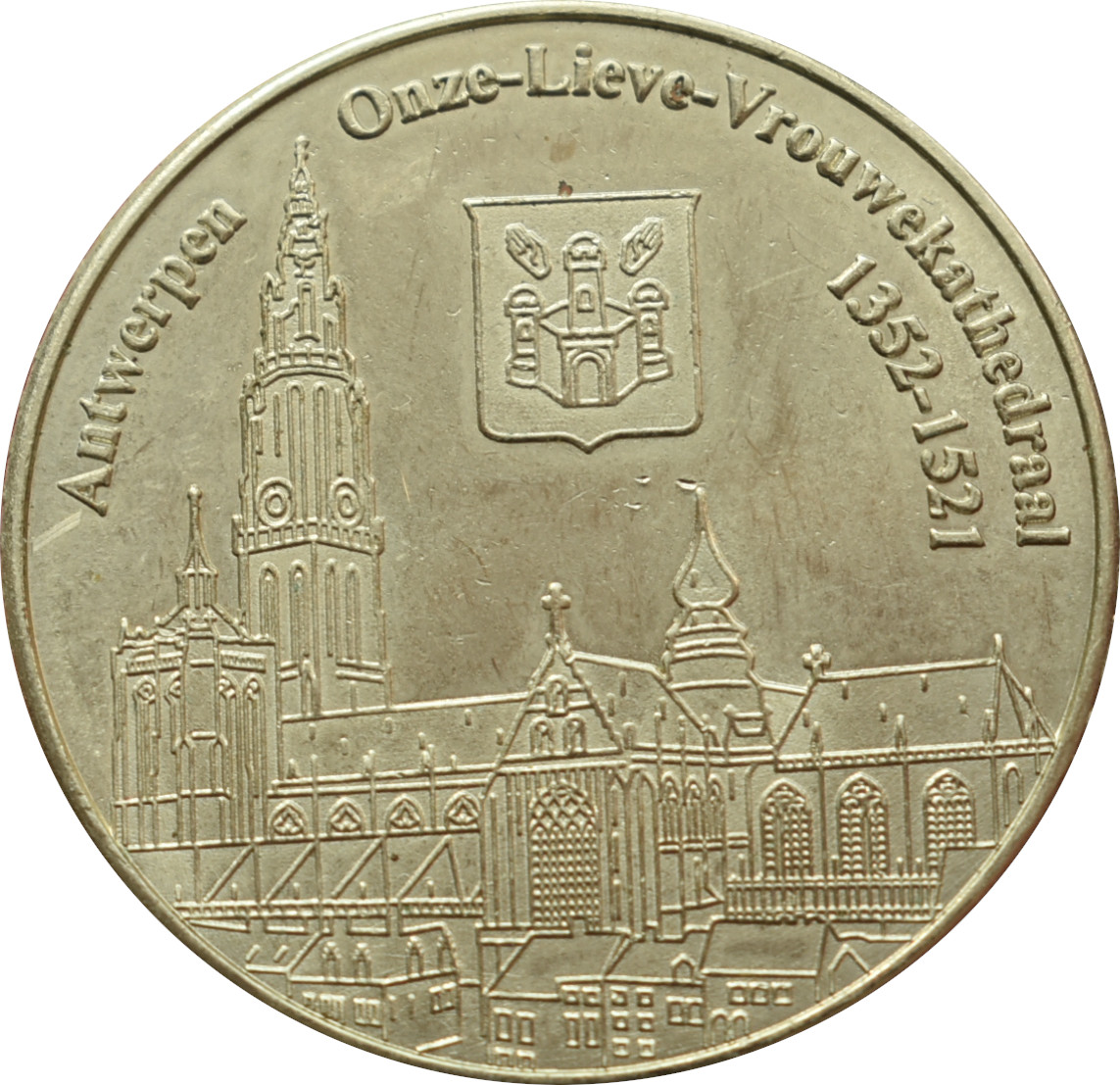 Belgicko medaila Antwerpen
