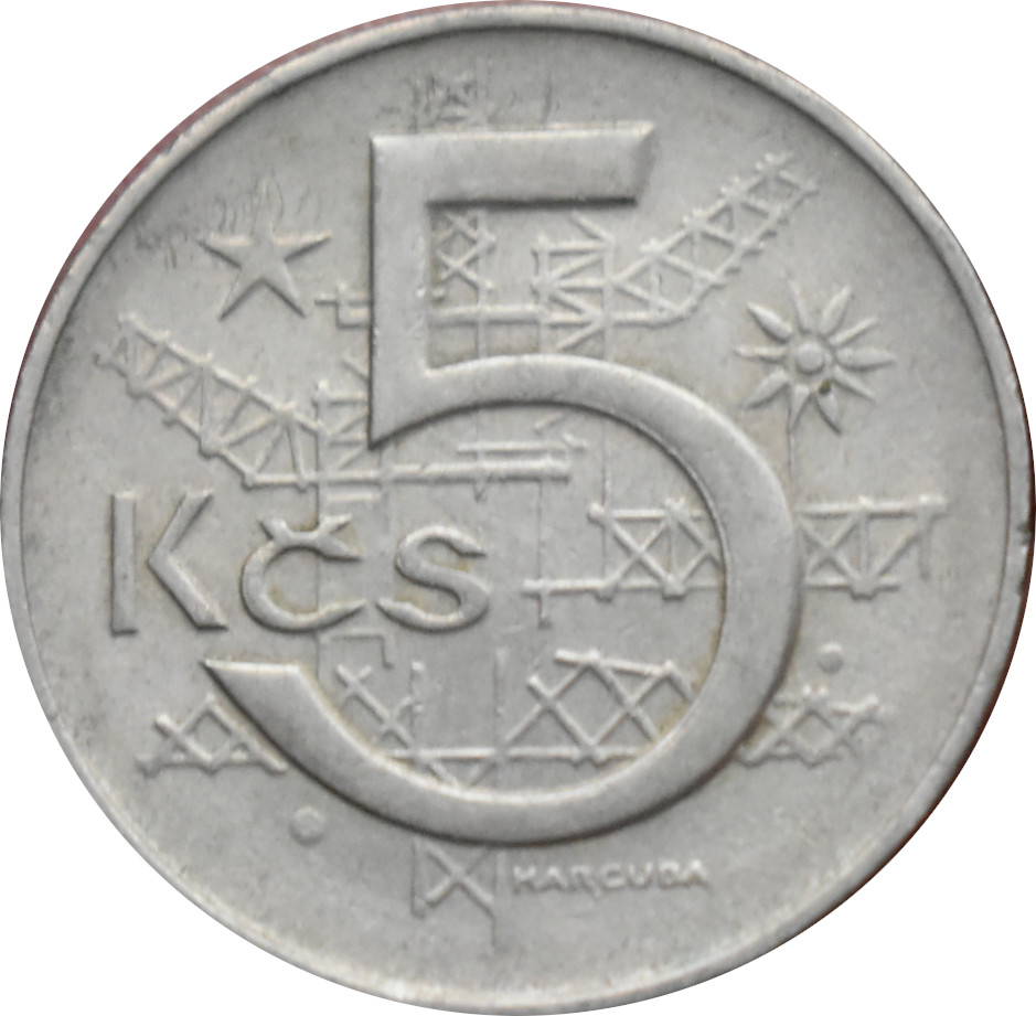 ČSSR 5 Kčs 1968