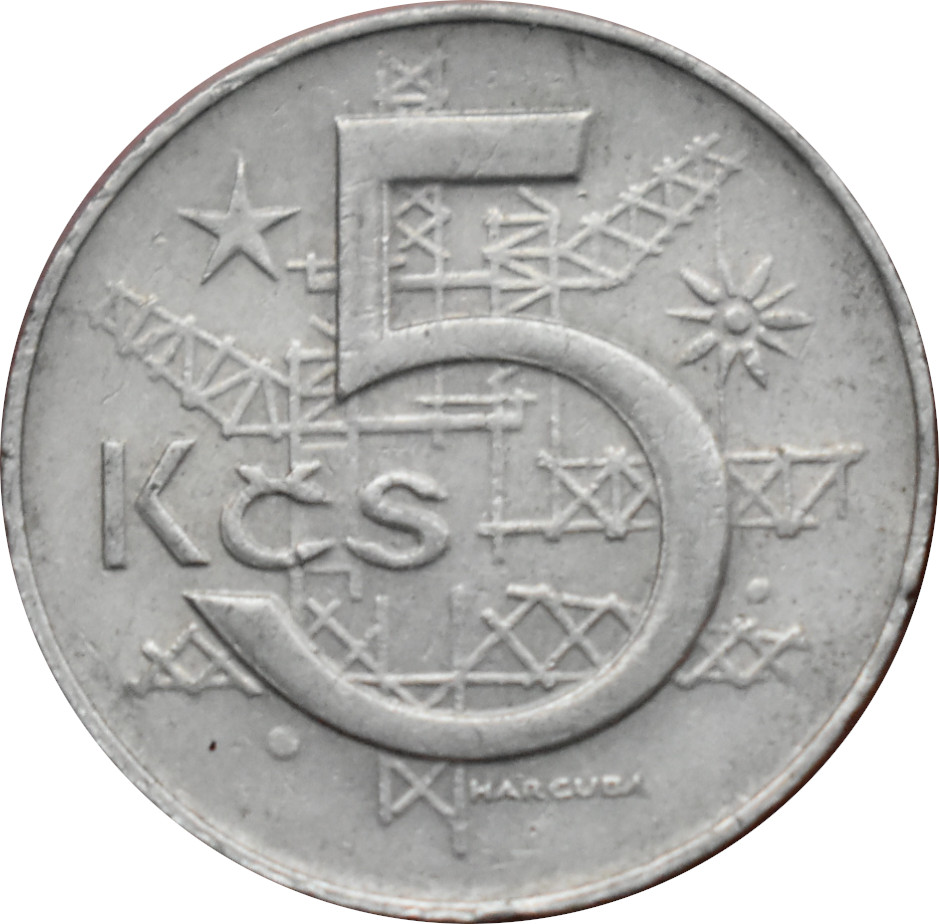 ČSSR 5 Kčs 1980