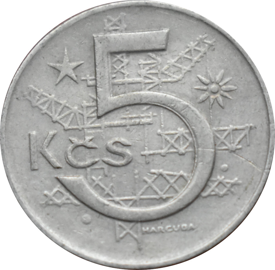 ČSSR 5 Kčs 1974