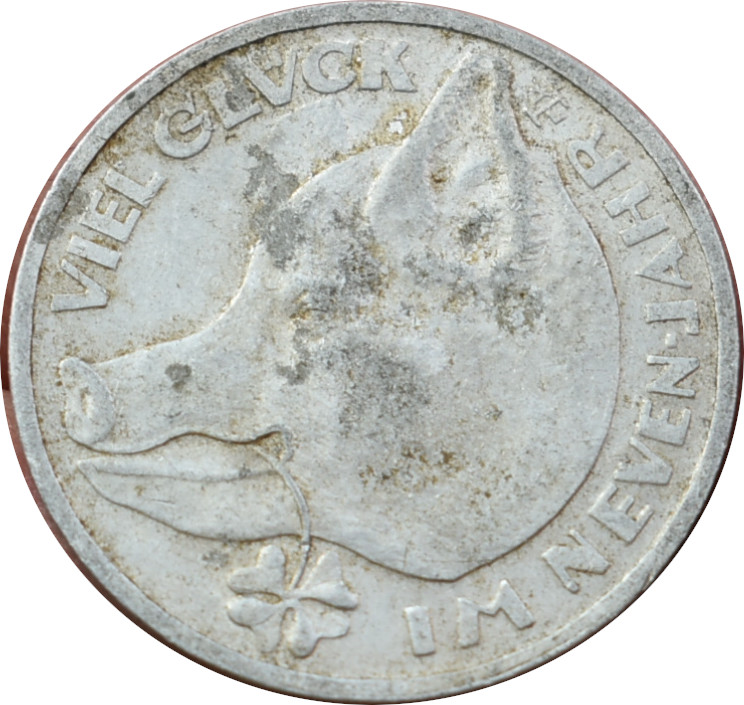 Rakúsko novoročný žeton 1948