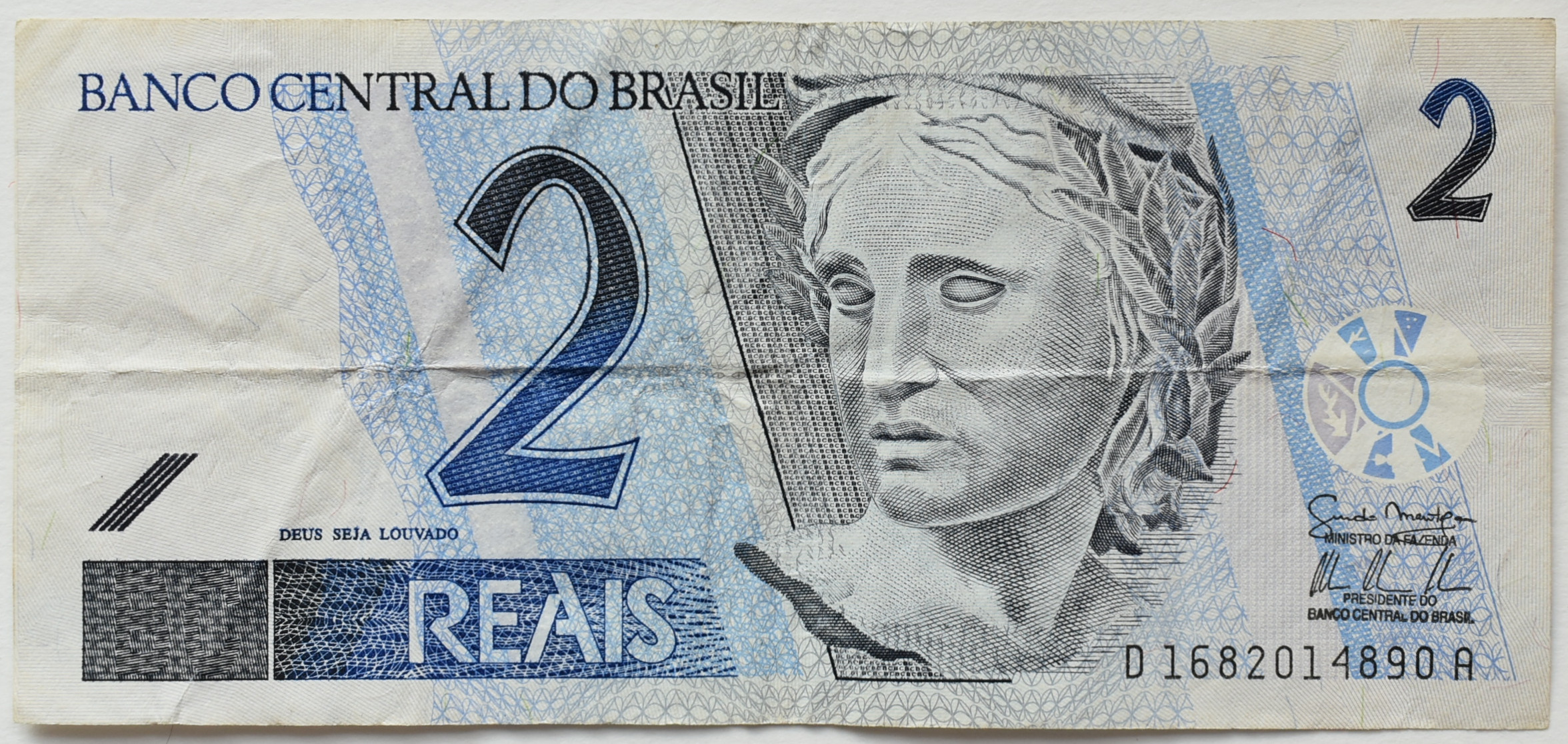 Brazília 2 Reals 2001-2009