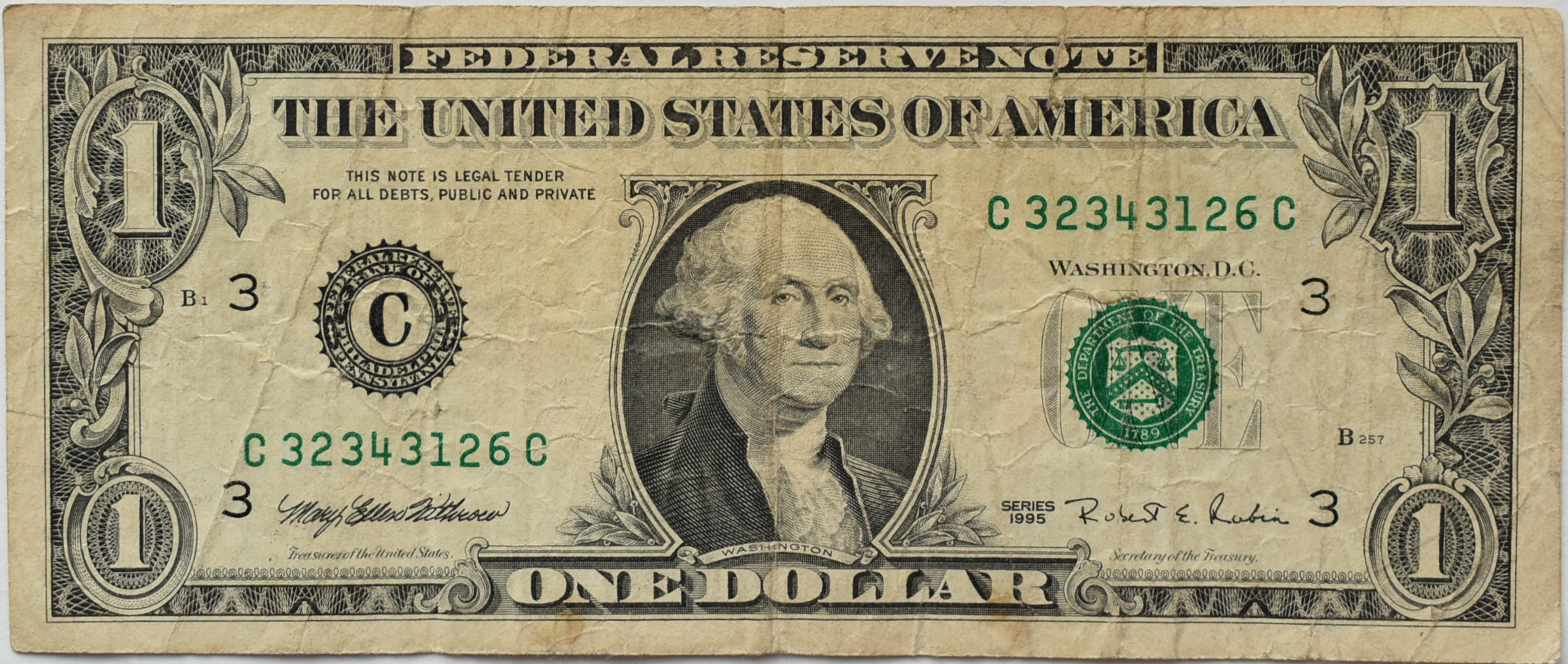 Spojené štáty 1 Dollar 1995