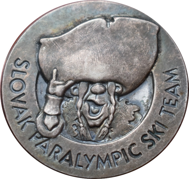 SR odznak SLOVAK PARALYMPIC SKI TEAM