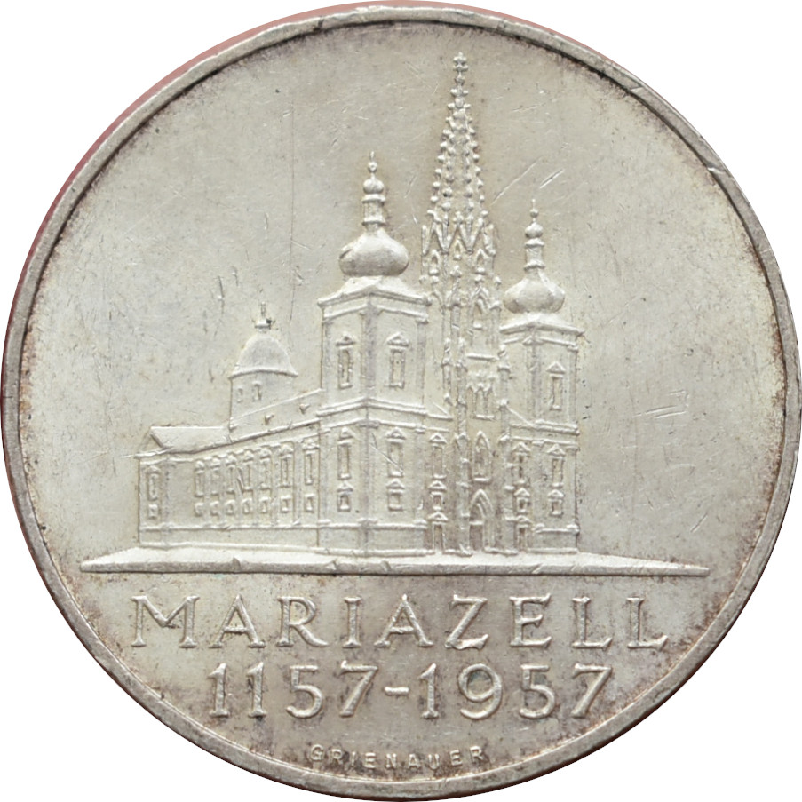 Rakúsko 25 Schilling 1957