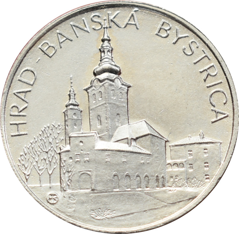 SR medaila hrad Banská Bystrica