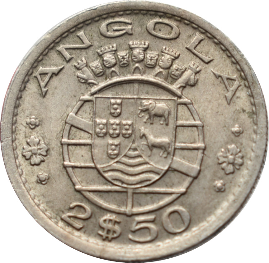 Angola 2,5 Escudos 1968