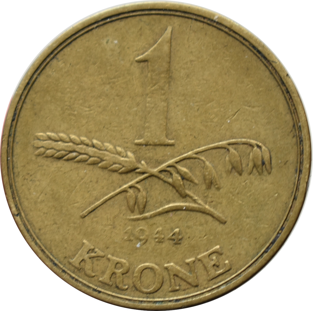 Dánsko 1 Krone 1944