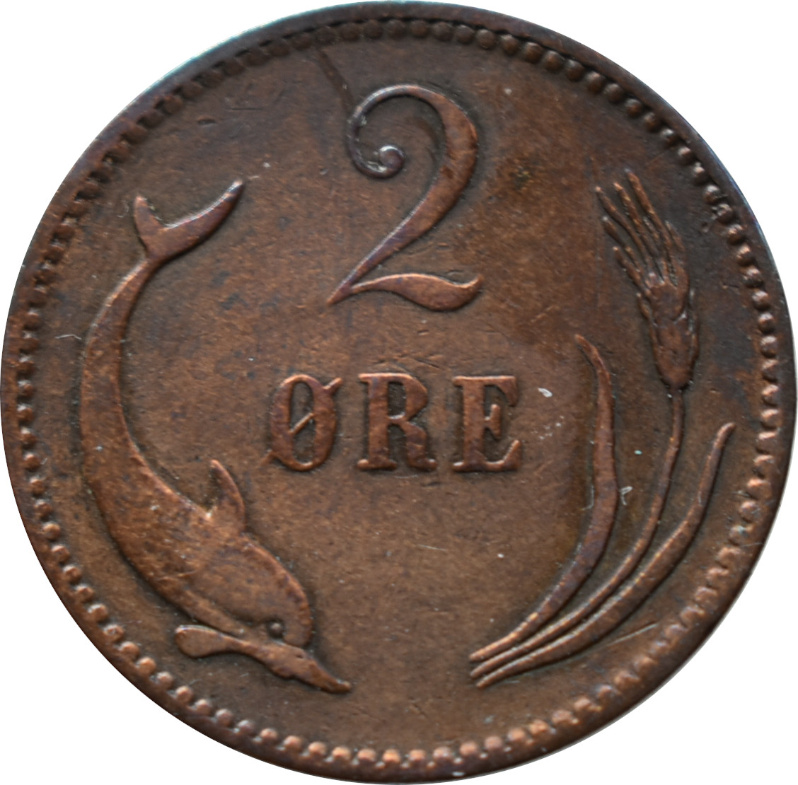 Dánsko 2 Ore 1889