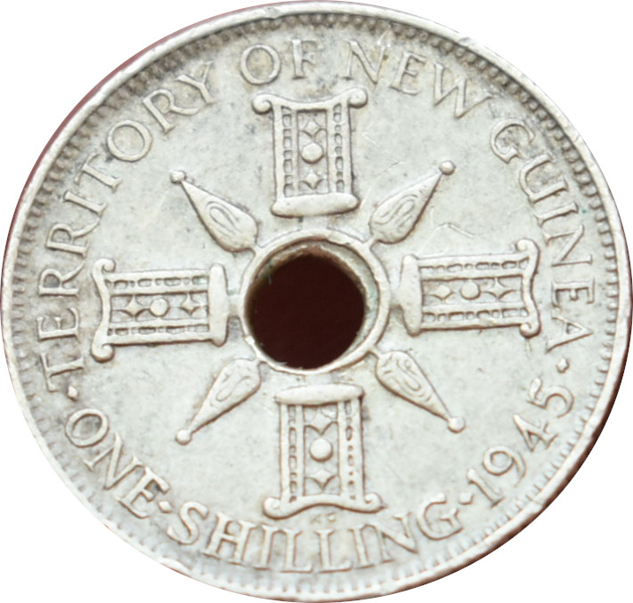 Nová Guinea 1 Šiling 1945