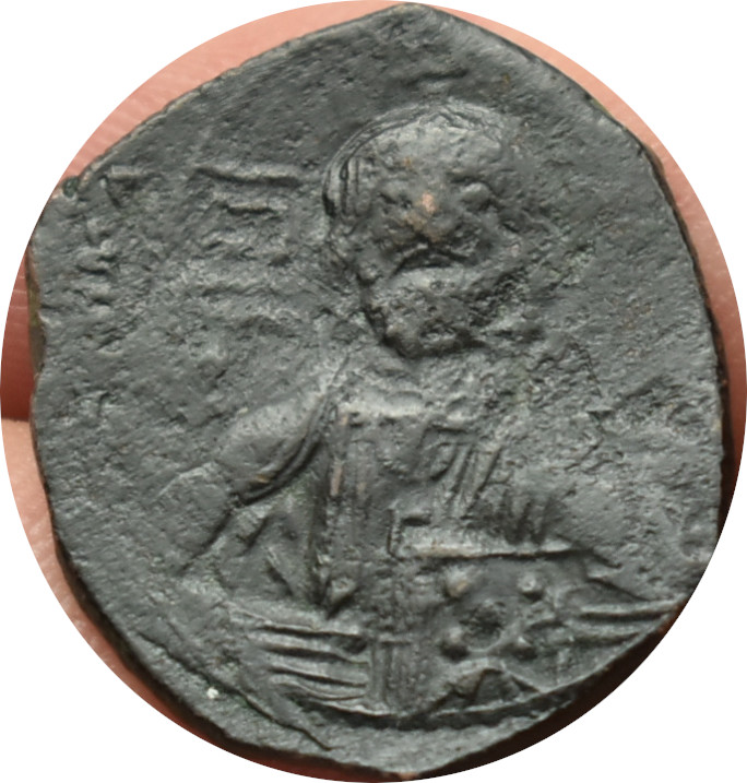 Byzanc Constaninus IX. 1042-1055 anonym bronz follis