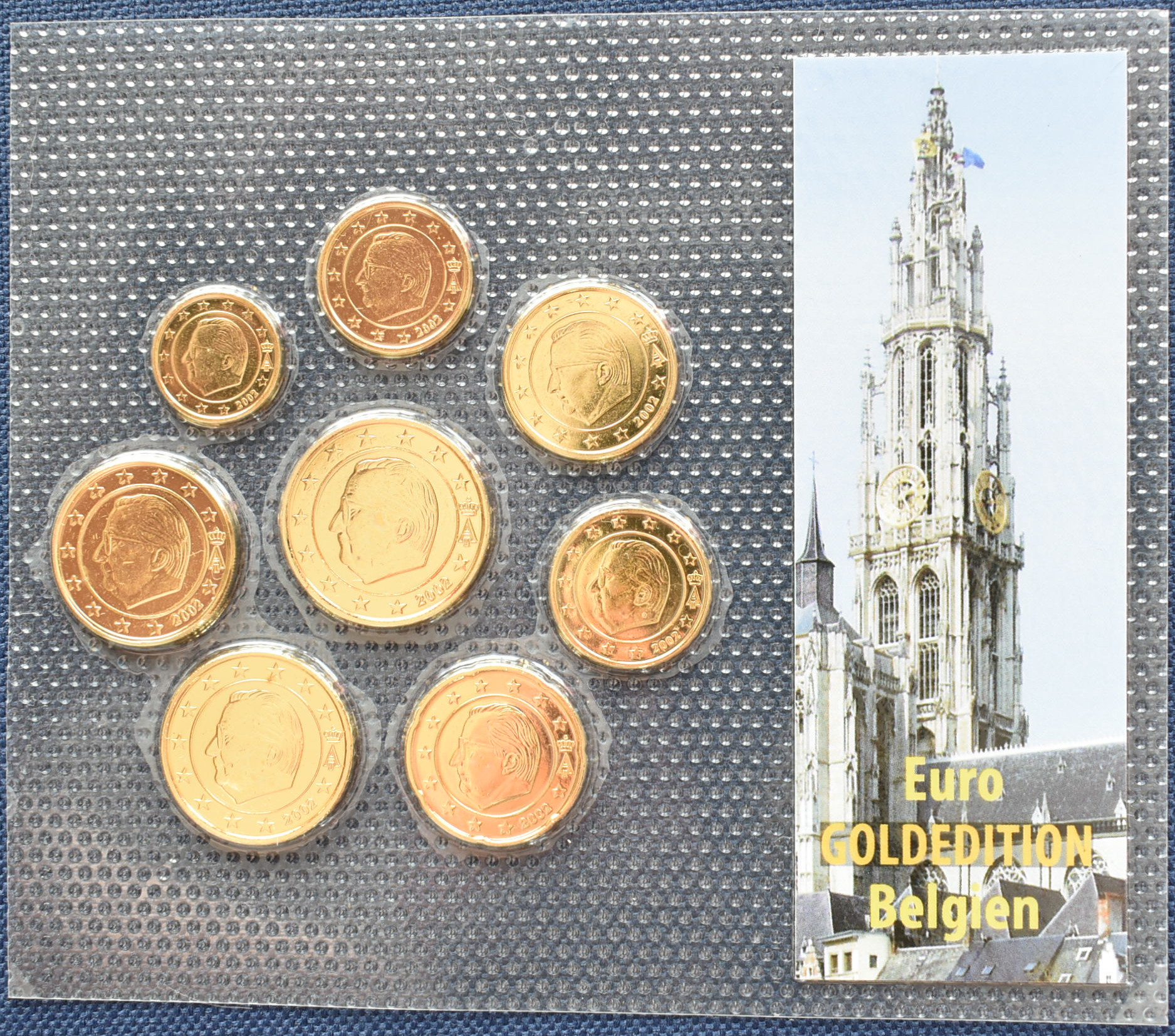 Belgicko sada euromincí 2002