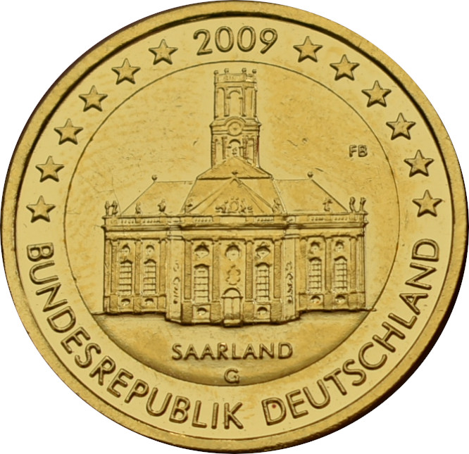 Nemecko  2 Euro 2009 G 
