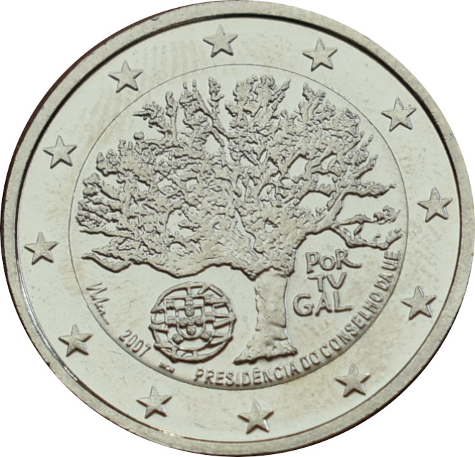Portugalsko  2 Euro 2007
