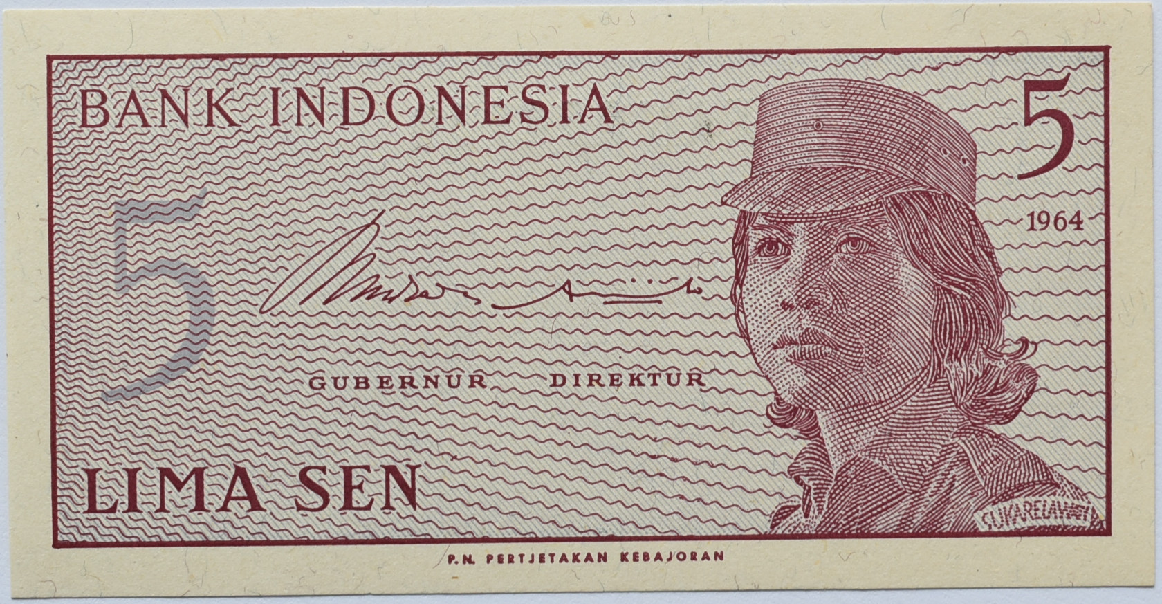 Indonézia 5 Sen 1964