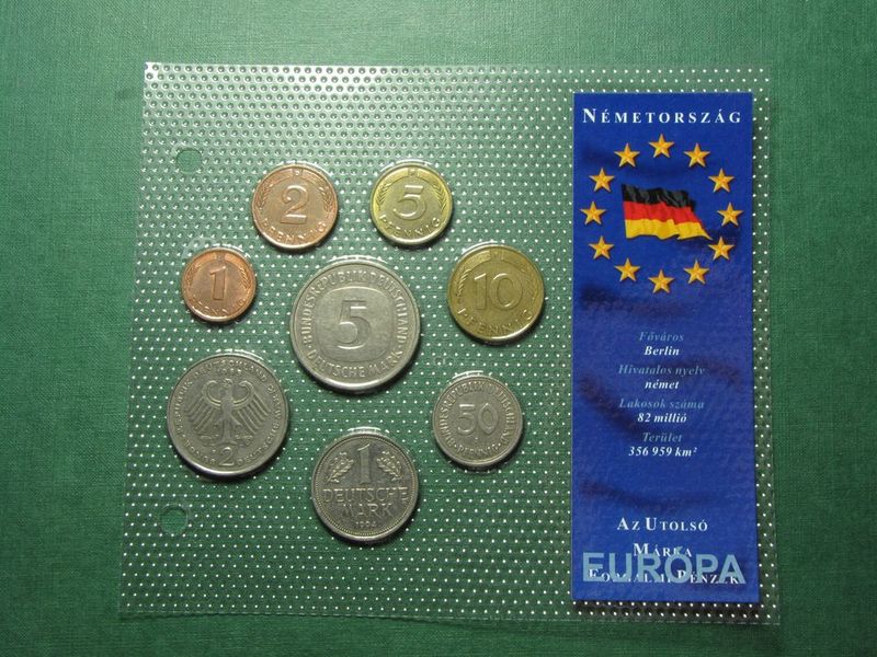 Nemecko sada mincí