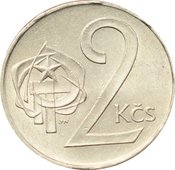 ČSSR 2 Kčs 1990