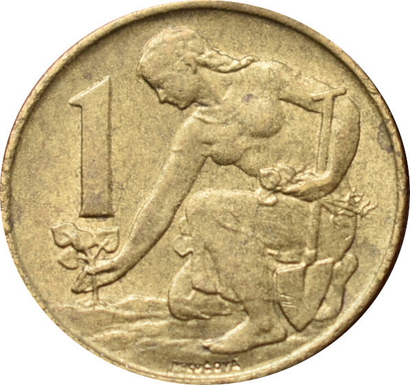 ČSSR 1 Kčs 1990