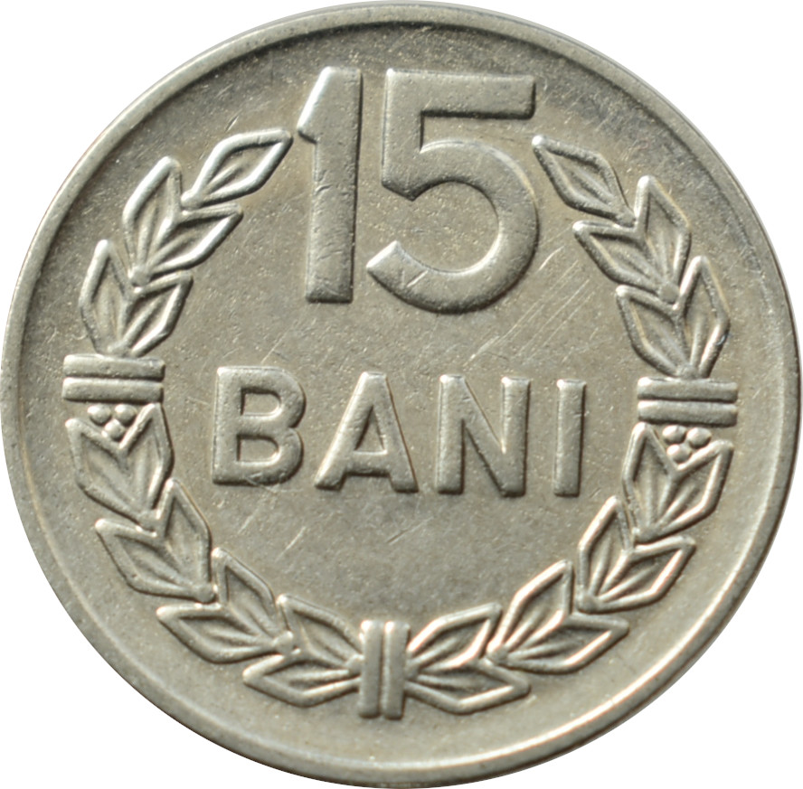Rumunsko 15 Bani 1966